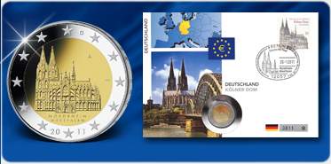 2-Euro-Gedenkmünzbrief "50 Jahre Élysée-Vertrag"