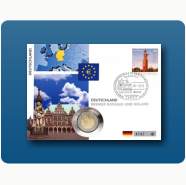 Bild: 2-Euro-Gedenkmünzbrief "Bremen"