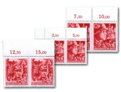 Briefmarken drittes Reich im Online Shop borek.de